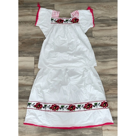 Handmade Other - Beautiful Embroidered Handmade Skirt & Huipil Traditional Mexican Bohemian